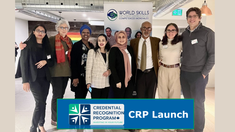 Celebrating the launch of the Credential Recognition Program (CRP)