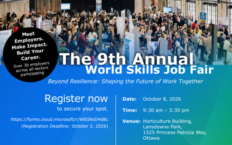 9th Annual World Skills Job Fair. Beyond Resilience: Shaping the Future of Work Together